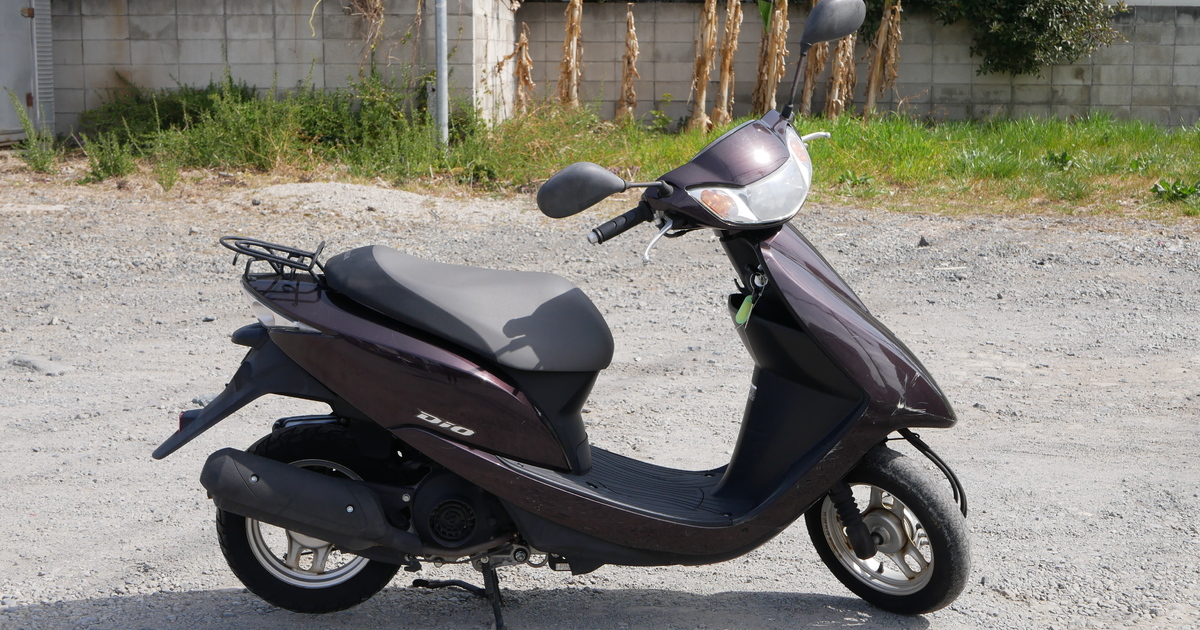 定番50ccバイク♪【ホンダ】DIO パープル ご購入頂きました | 50cc 